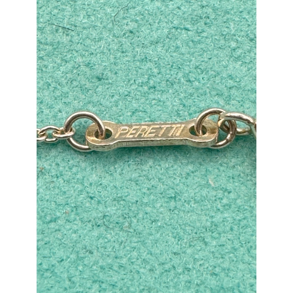 Tiffany & Co Elsa Peretti Eternal Circle Necklace Sterling Silver 925 Spain - Picture 6 of 8